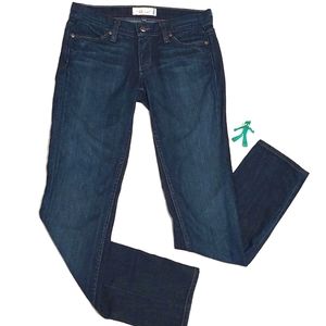 Habitual Dark Wash Straight Leg Jeans, size 25